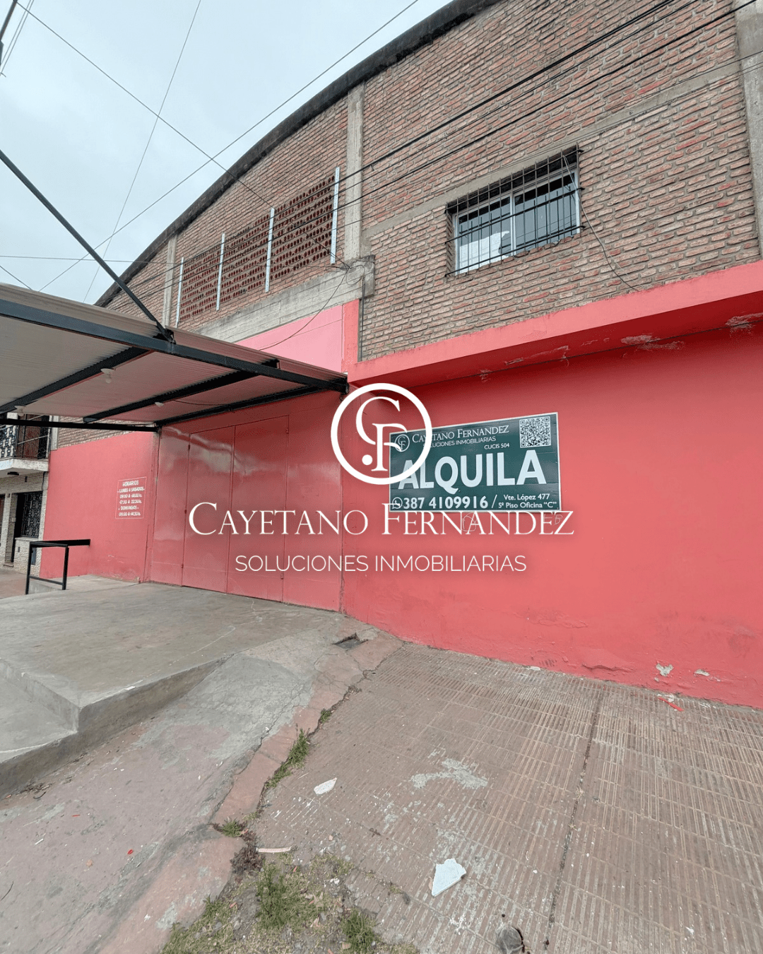 GALPÓN EN ALQUILER!
